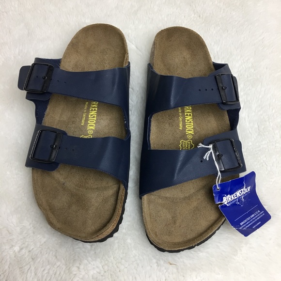 mens blue birkenstock